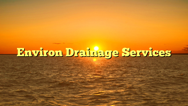 Environ Drainage Services